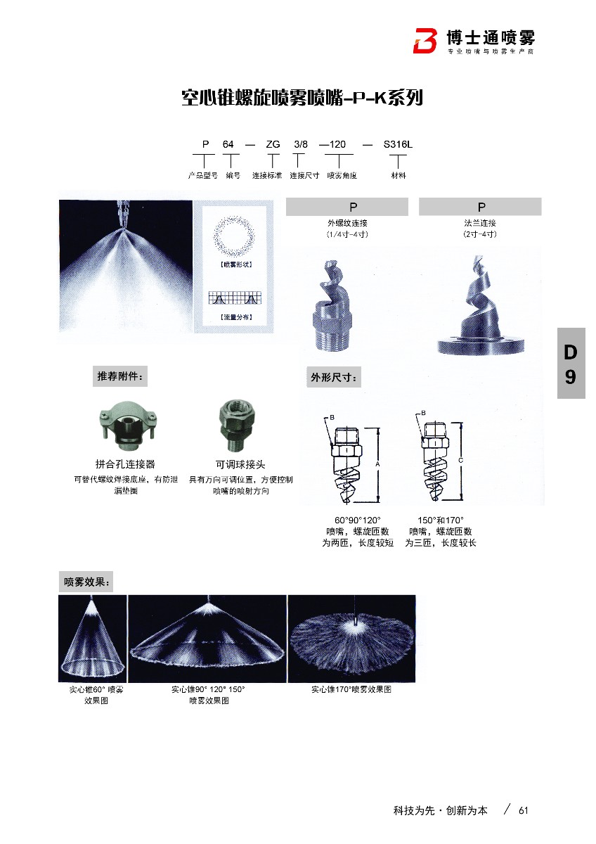 螺旋喷嘴